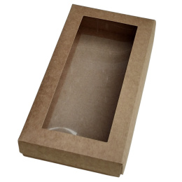 Pudełko na Kartkę z Okienkiem DL 22,5x11x3,5 cm